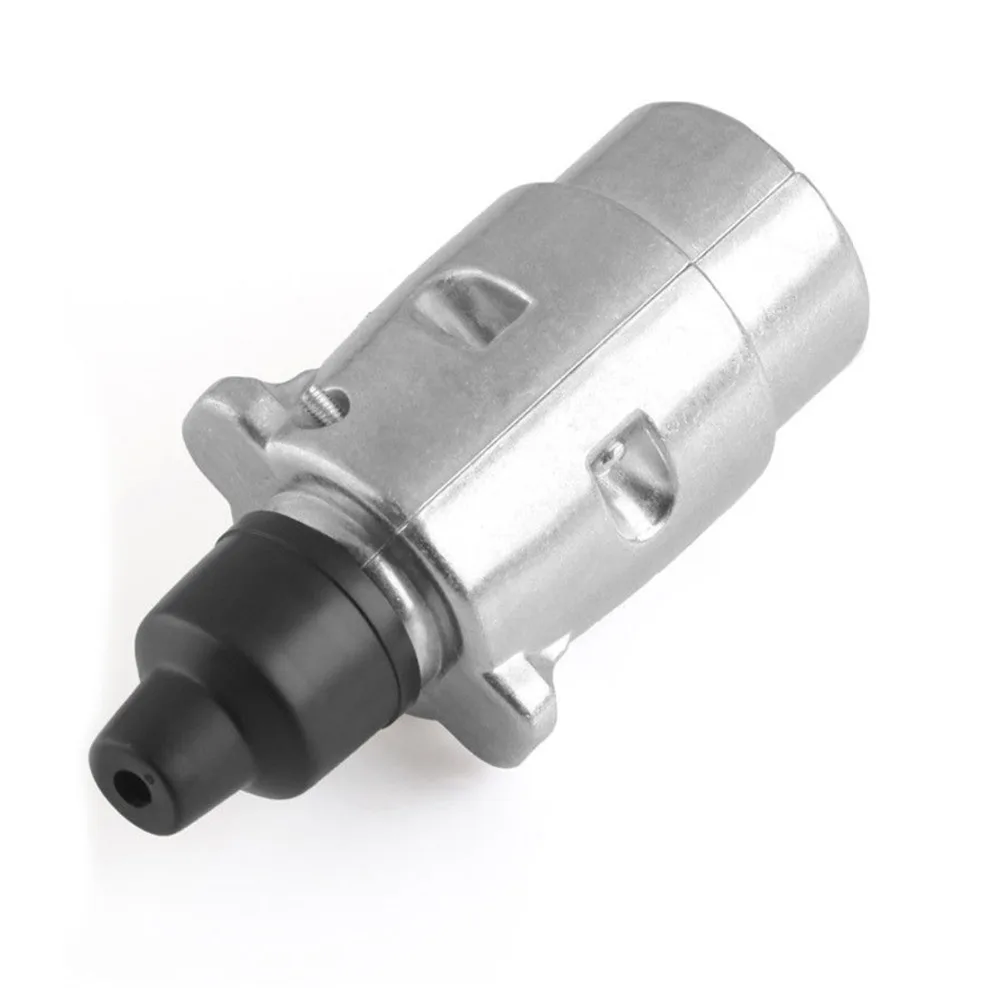 7Pin 12V металлическая тележка на колесах Автомобильная розетка адаптер вилка розетка конвертер 12N для 7-контактный тяжелый европейского стандарта