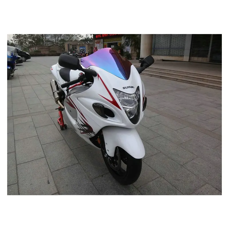 Iridium 1 Мотоцикл Обтекатели лобового ветер Экран для 1999-2007 Suzuki GSX1300R GSX 1300 R Hayabusa 2004 2005 2006 - Цвет: Iridium 1