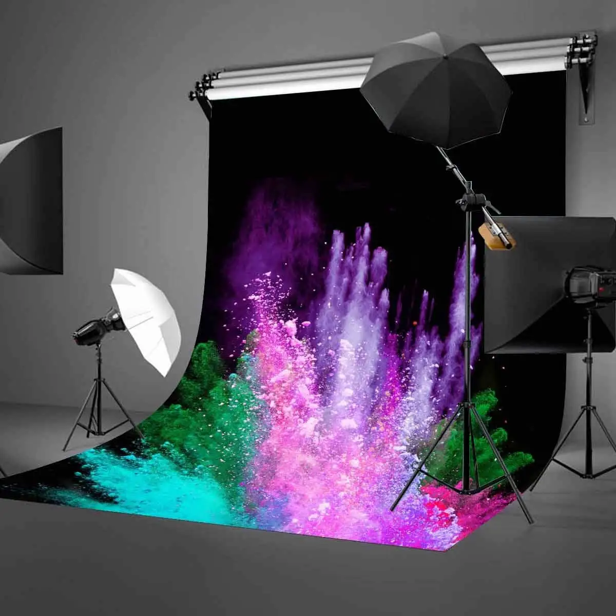 5x7ft Блестящий фейерверк фон блестящий красочный для фотосъемки и студия реквизит
