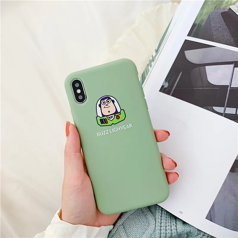 For iPhone 11 11pro 6 7 8 plus Phone Cover TPU phone case Toy Story Woody Buzz Lightyear Pattern iphone X XR XS Max |