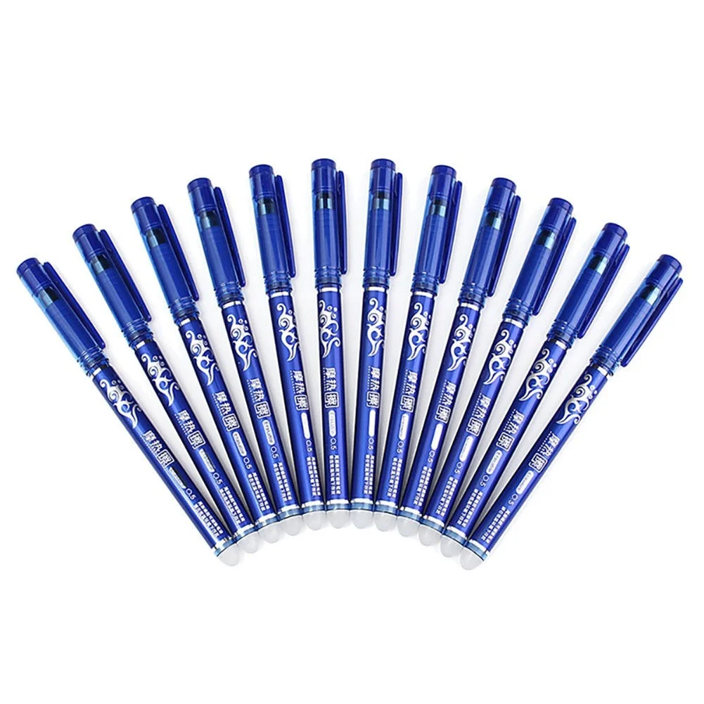 

3pcs 0.5mm Magic Erasable Pen Gel Pen Student Stationery Office School Supply