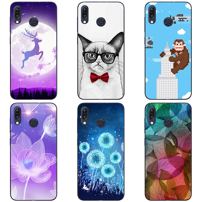 For Asus Zenfone Max M1 ZB555KL Case Hard Plastic Back Cover Cases Painting Abstract Coque Patterned Shell Skin |