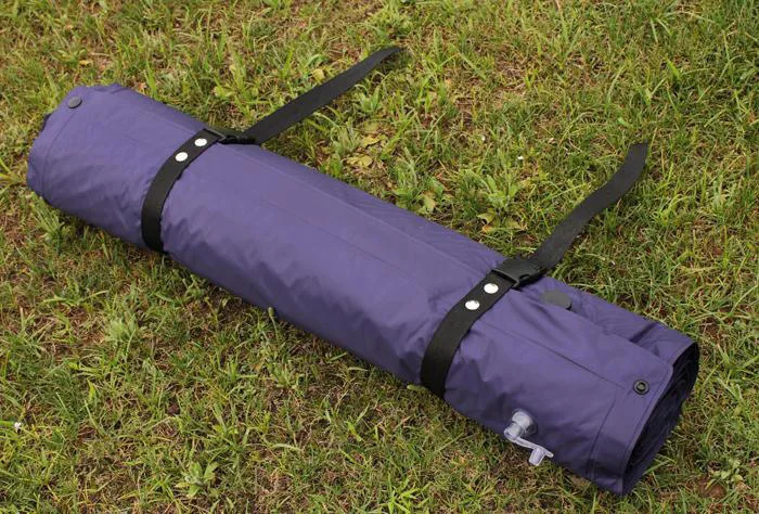Outdoor camping 1x single sleeping mat mattress pad portable bed with pillow | Спорт и развлечения