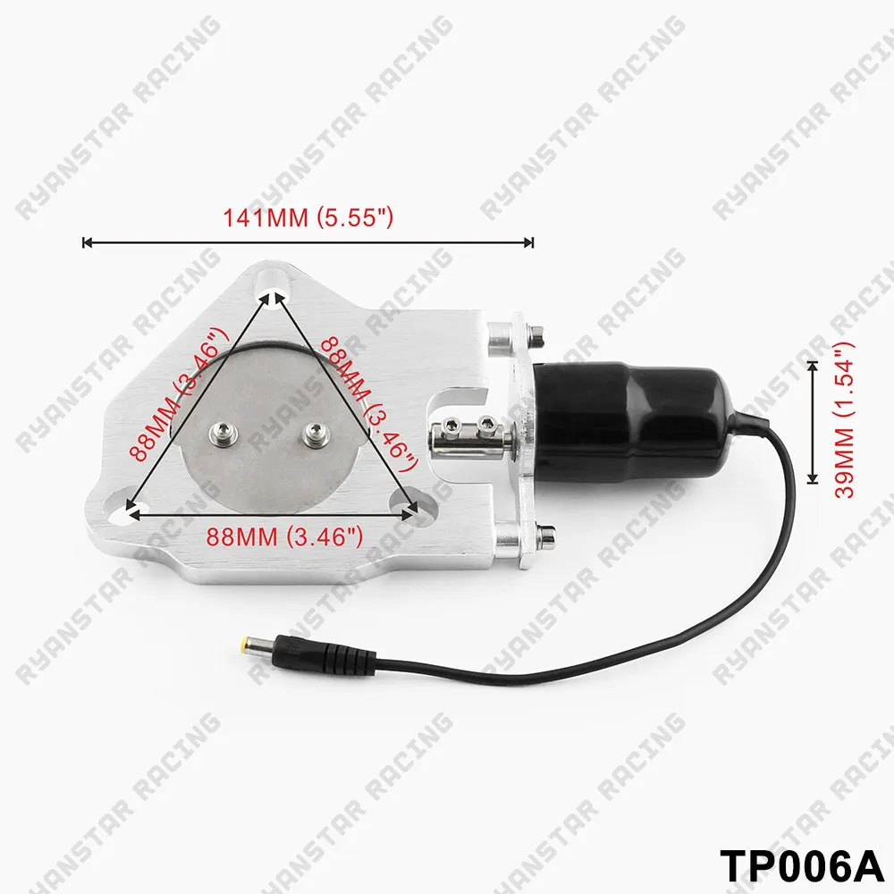 Электрический выхлоп из нержавеющей стали 2 комплекта или 25 5 3 дюйма комплект