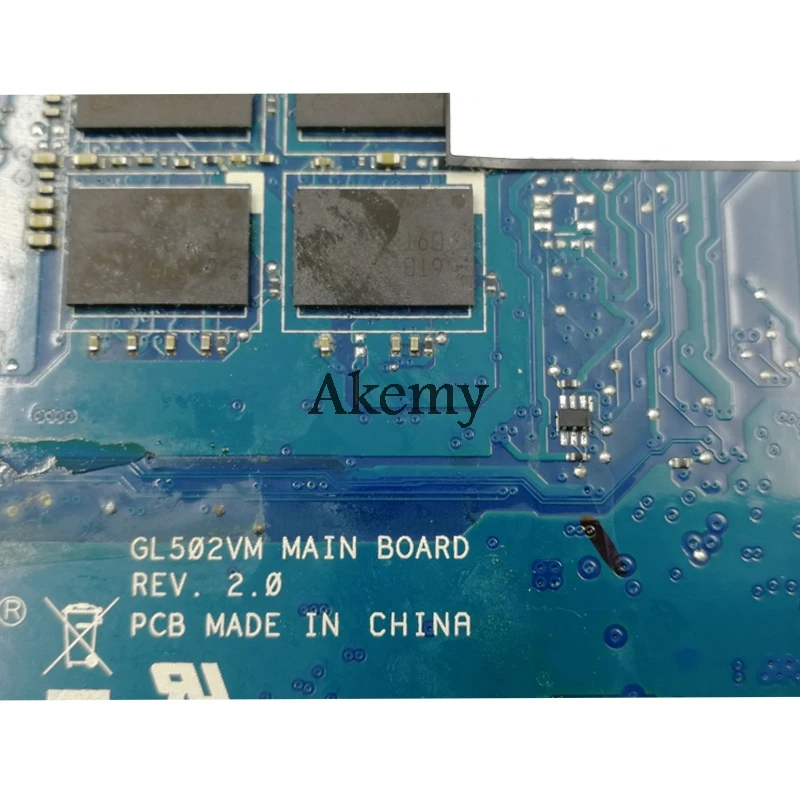 Материнская плата XinKaidi ROG GL502VM для ноутбука ASUS GL502VML GL502V GL502 протестированная