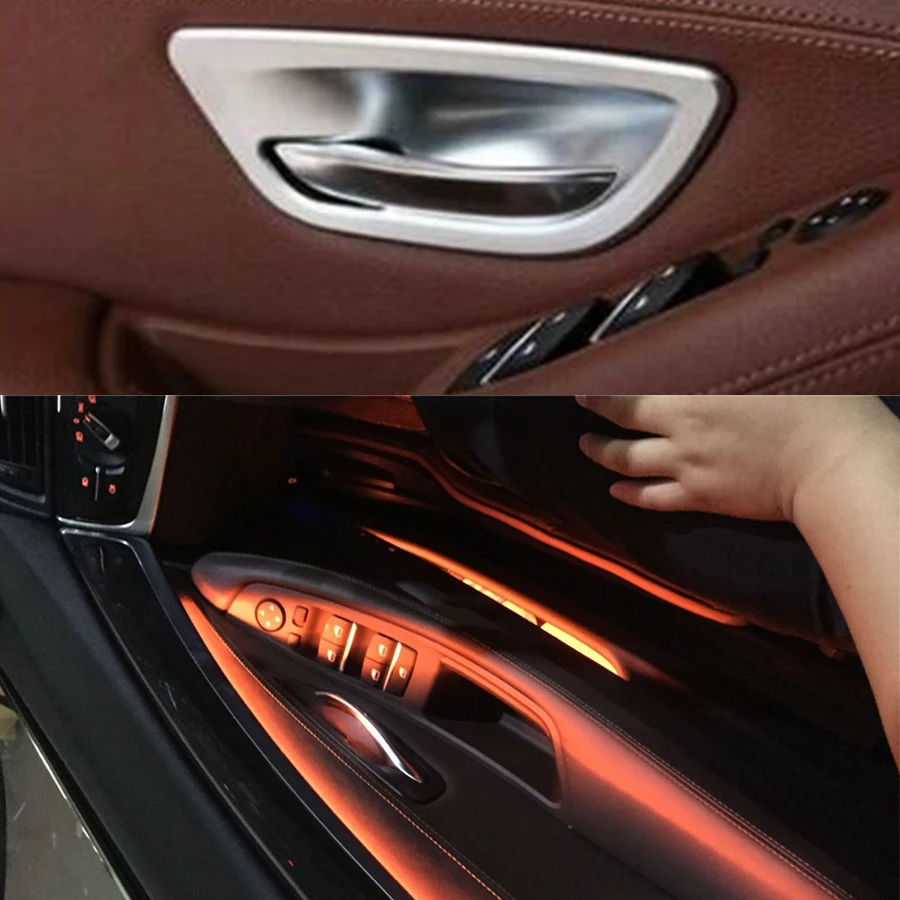 Светодиодная лампа для освещения салона BMW 5 SERIES F10/F11 13 17 2 цвета|Декоративная