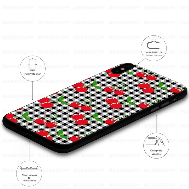 WEBBEDEPP Мягкий силиконовый чехол для iPhone 11 Pro Xr Xs Max X или 10 8 7 6 6S Plus 5 |