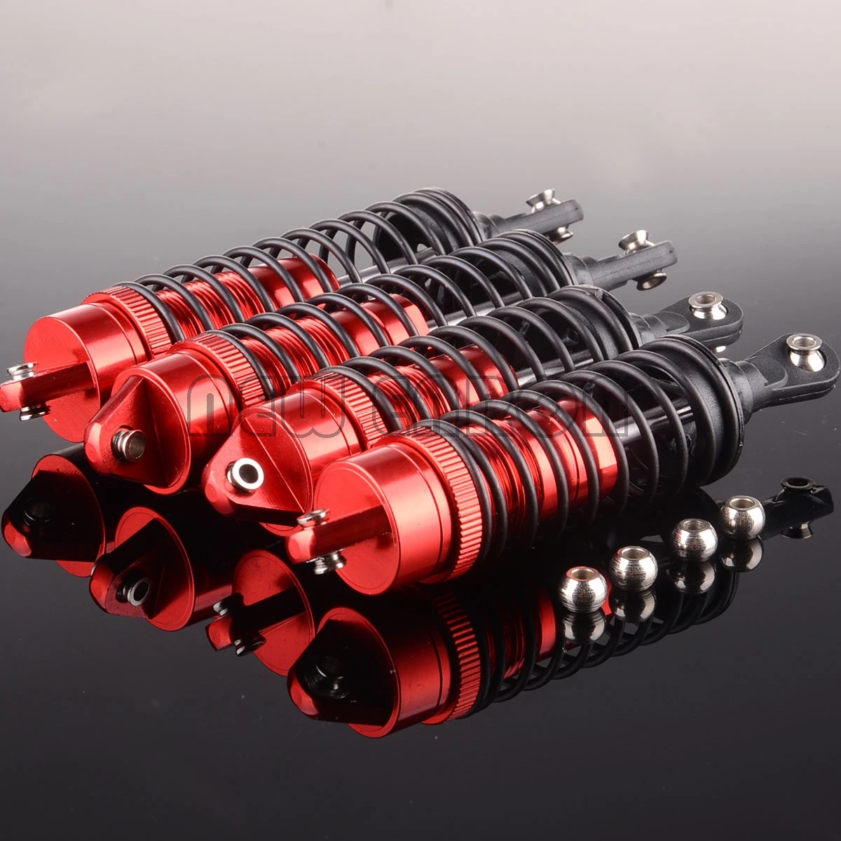 NEW ENRON 4P Aluminum Metal Front 72-90mm Rear 80-102mm Shock Absorber Damper Springs 1/10 RC CAR Traxxas Slash 4x4 2wd | Игрушки и