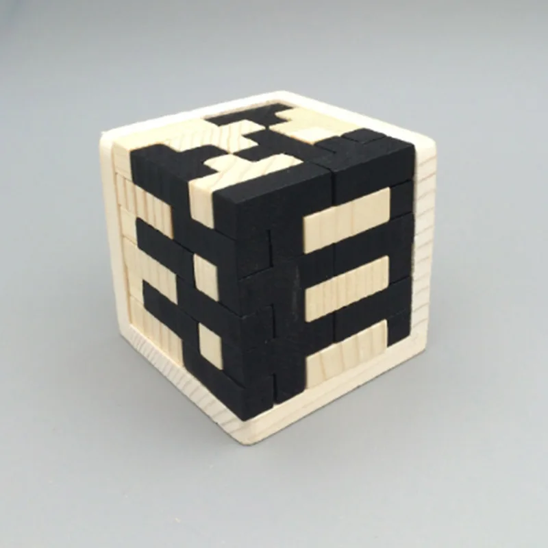 3D волшебное ведро замок Любань деревянные головоломки Обучающие Деревянный