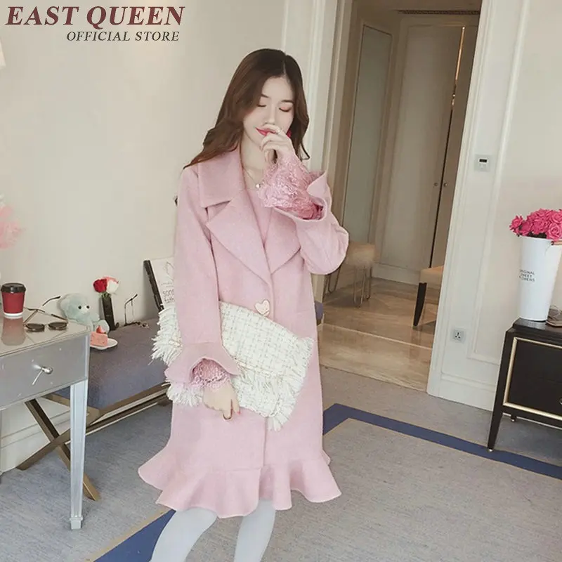 

Trench coat for women warm ladies female coats woman winter 2019 new arrivals fashion winter coat for women trenchcoat KK1950