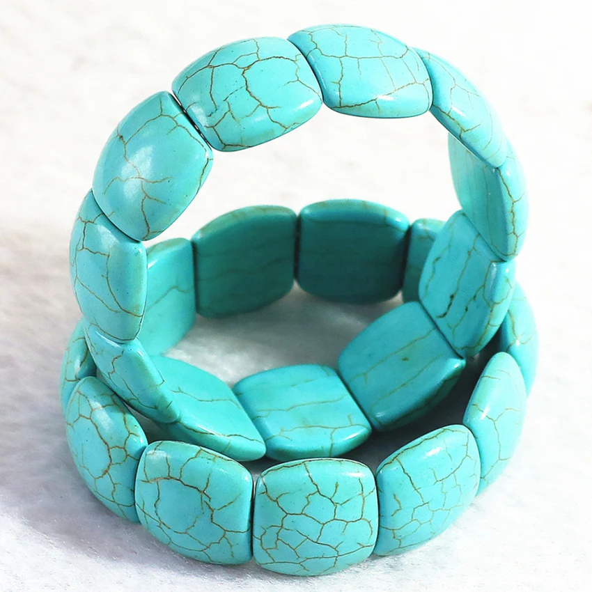 Новая мода стиль 6 химическое Calaite камень бусы браслеты для мужчин и женщин