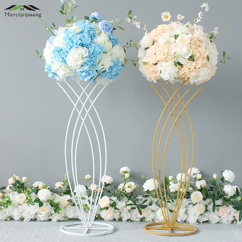 2 шт./лот вазы для цветов настольная металлическая ваза держатель высушенных