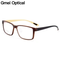 gmei optical trendy ultralight tr90 full rim optical glasses frames for men women myopia presbyopia spectacles oculos m5107
