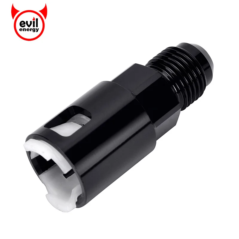 Evil energy Aluminum 6 AN Male to 3/8 &quotSAE быстроразъемный гнездовой нажимной разъем EFI фитинг