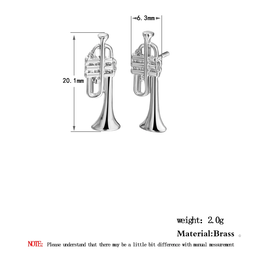 Новинка крошечные серьги гвоздики в форме трубы Cxwind для женщин девушек любовных