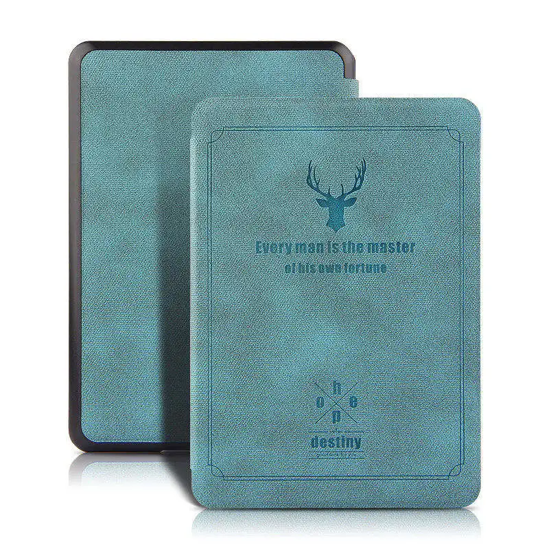 style2 blue Чехол для электронной книги Kindle Paperwhite защитный чехол для Amazon Kindle Paperwhite 3 2 1 защитный чехол из искусственной кожи 6" - Цвет: style2 blue