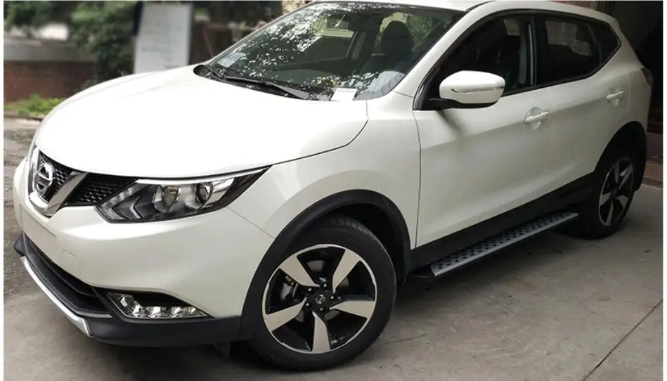 Для Qashqai 2015 2016 2017 2018 2019 ходовые доски авто боковые шаг бар педали Высокое качество