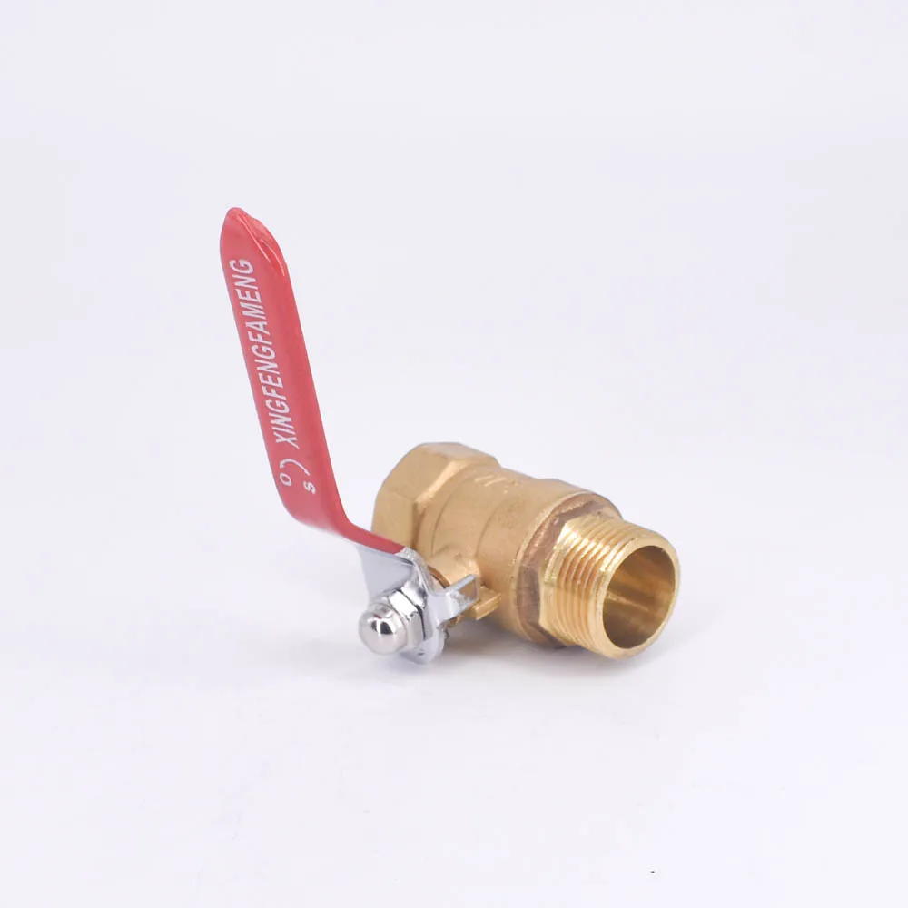 Female to MaLe Brass Ball Valve DN20 3/4&quot BSP Temperature 0-60C Pressure 10 Bar Port Size16.6mm | Обустройство дома