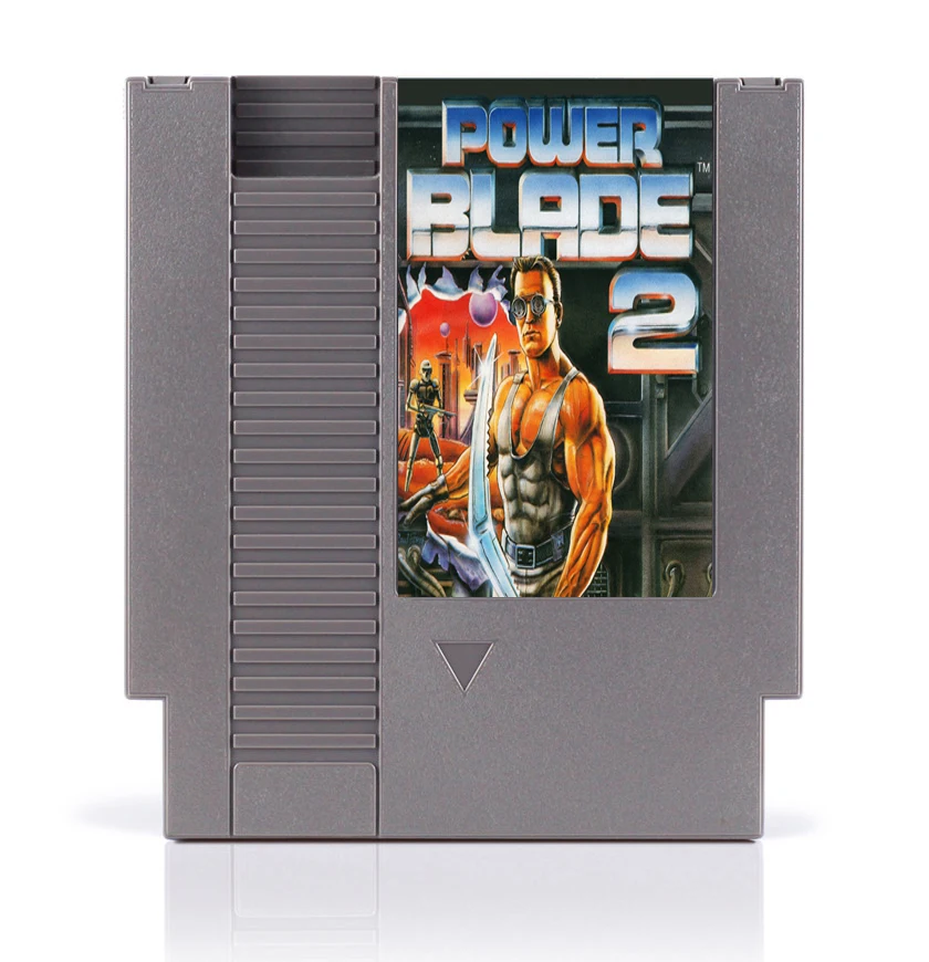 Power Blade 2 хорошие 8 бит игровая карта для 72 контактов игровая консоль