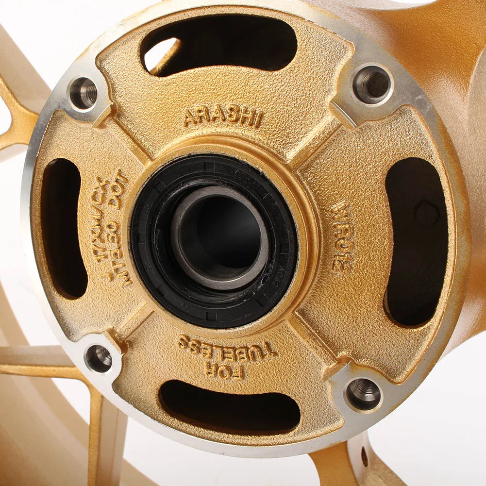 Gold Motorcycle Rear Wheel Rim Fits For Honda CBR600RR F5 2013 2014 2015 2016 2017 2018 |