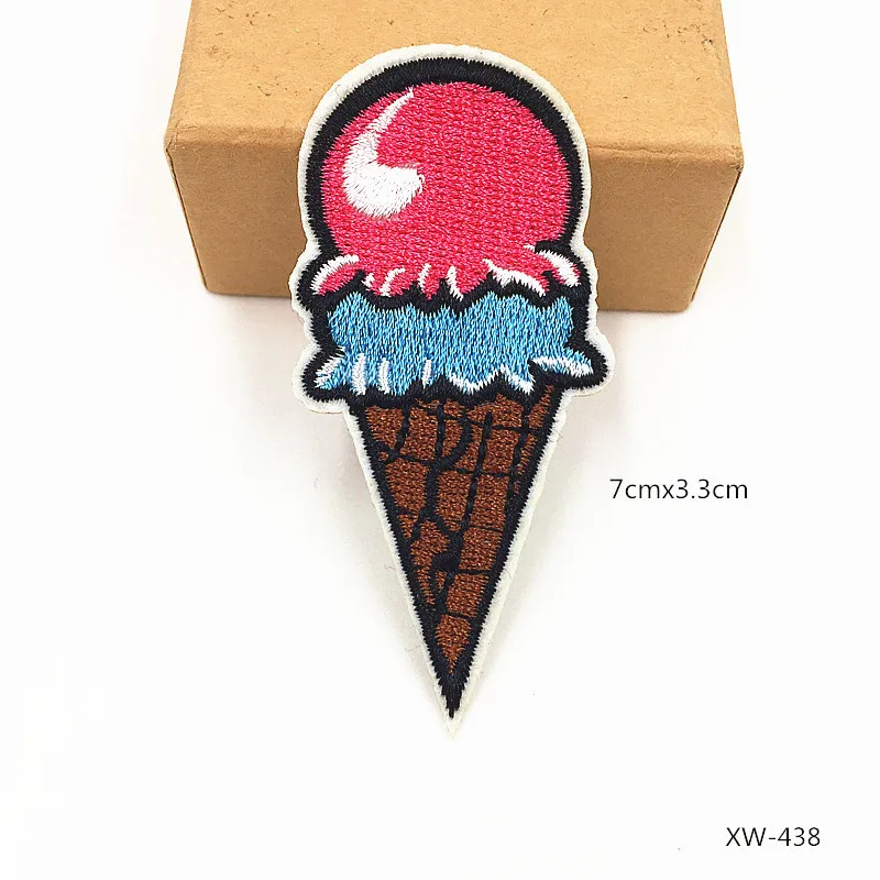 Патчи для одежды с фруктовым бургером 1 шт. железные патчи наклейки вышивка в