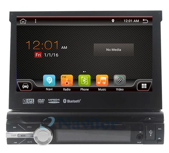 2 Гб ОЗУ один 1din 7 дюймов сенсорный экран 4G WIFI Android 8 1 Автомобильный GPS FM Радио