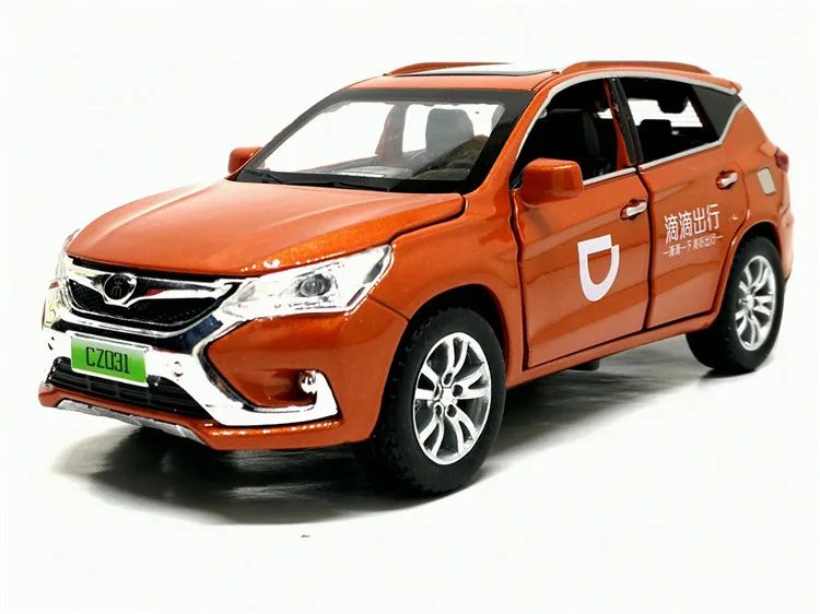 C 1:32 энергия BYD Song модель автомобиля SUV литые игрушечные машинки для детей подарки мальчик игрушки подарки - Цвет: C