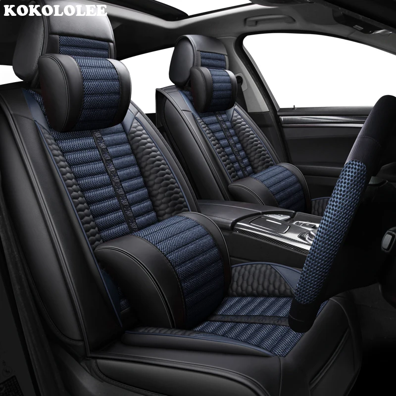 Автомобильные чехлы KOKOLOLEE для Acura всех моделей MDX RDX ZDX CDX TLX L RL TL ILX автостайлинг