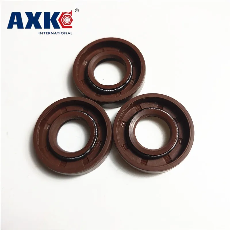 AXK 1 шт. 24 5x42x7 25x35x 5/7 коричневый фторкаучук Viton FKM пружина с двумя губами