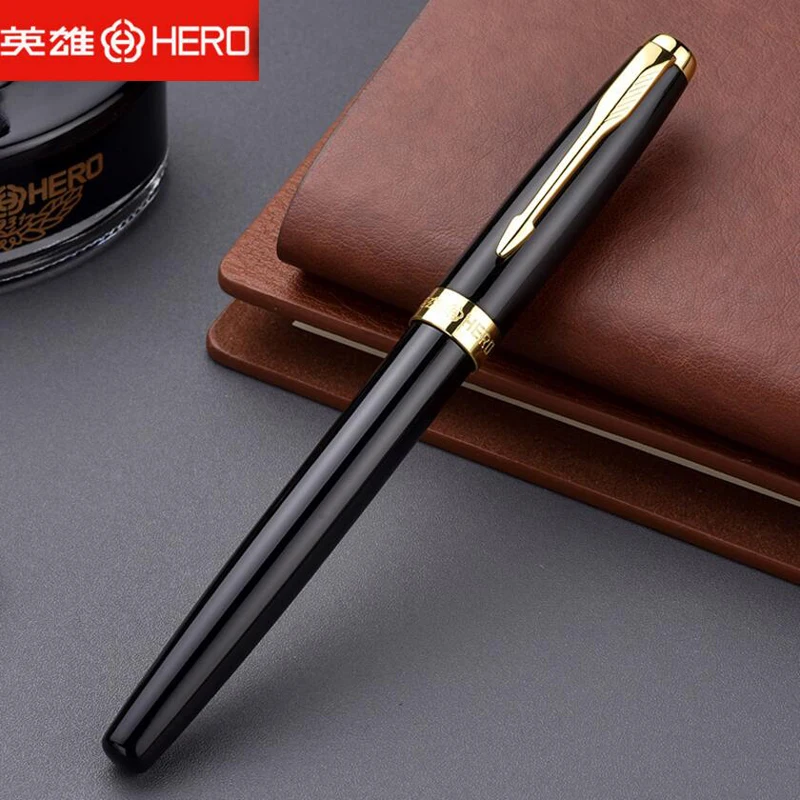 Классический дизайн оригинальный бренд Hero 1502 чернильная авторучка деловая