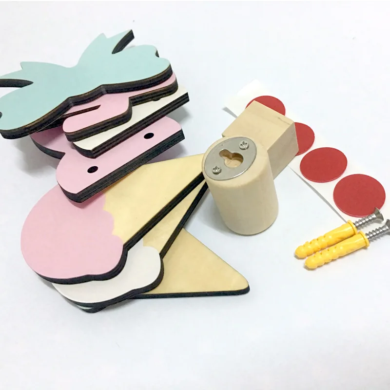 Нордическая декоративная настенная вешалка для детской комнаты крючки одежды