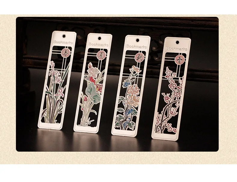 4 шт./компл. держатель для книг в китайском старинном стиле | Канцтовары офиса и