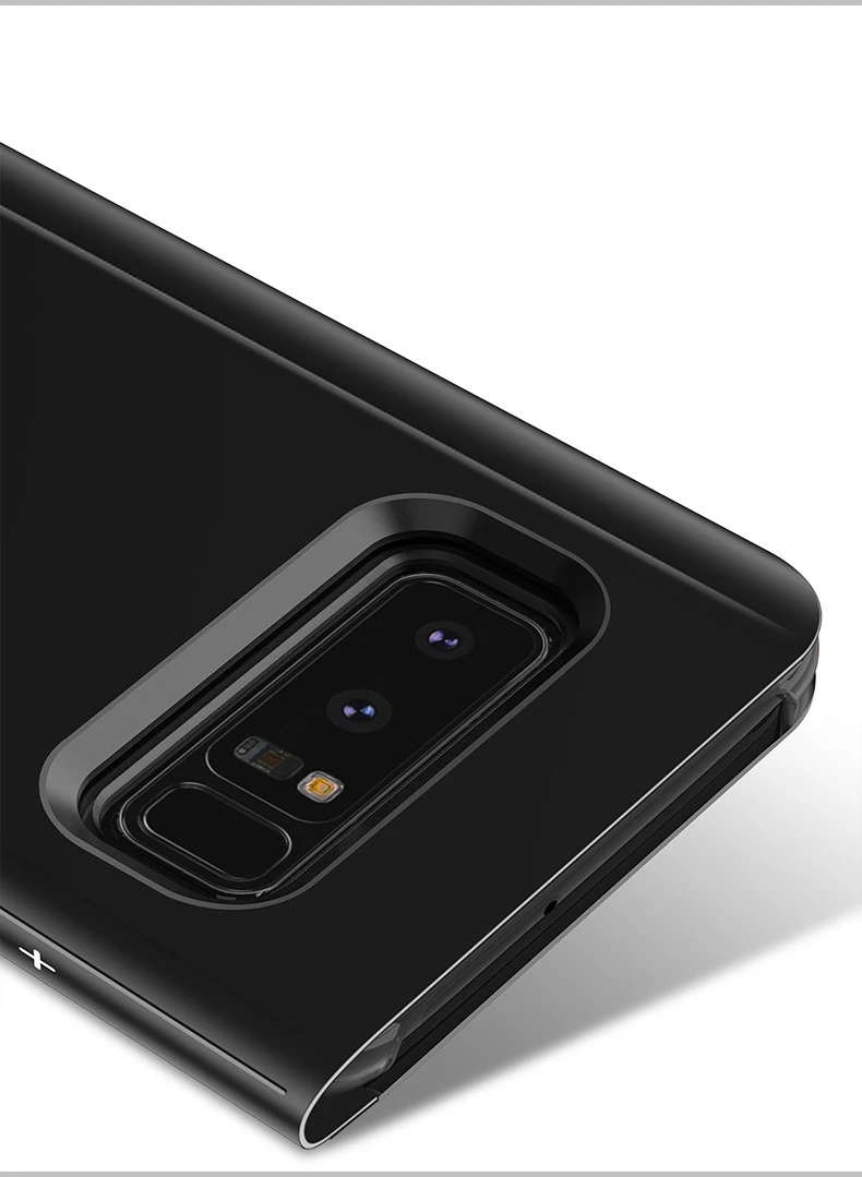 Умный кожаный чехол с экраном просмотра для samsung Galaxy S6 edge plus, зеркальный флип-чехол с подставкой для samsung S6edge Plus S 6 edge, роскошный чехол AAA