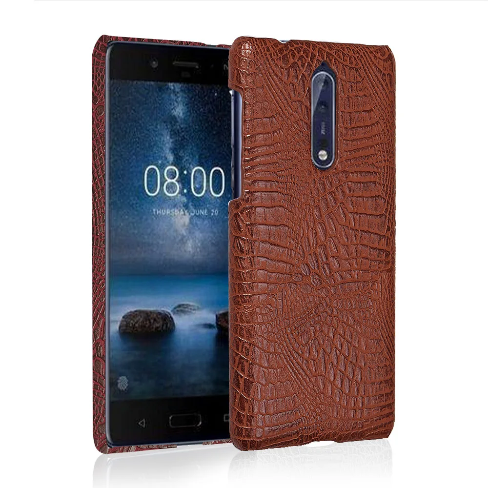 Кожаный чехол для Nokia 8 TA 1004 1052 1012 бампер телефона Nokia8 жесткий телефона|case for