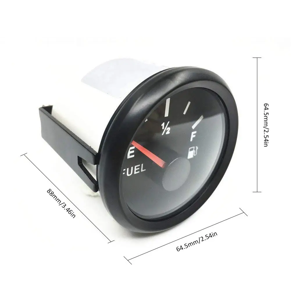 Anti-Fogging Anti-Rust Waterproof Electrical Fuel Level Gauge 52mm 240-33 Ohm Universal Oil Meter | Автомобили и мотоциклы