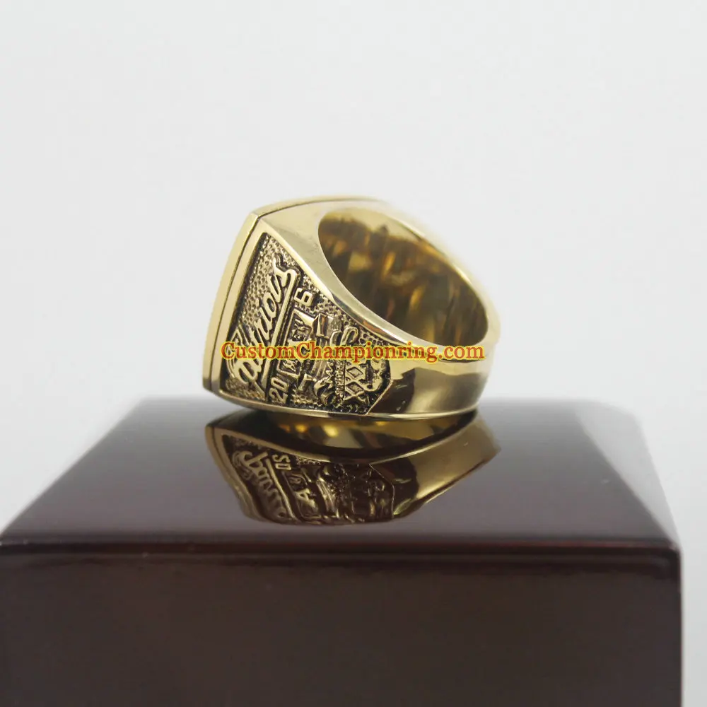 1996 New England Patriots American Footall championship ring replica made by copper coated with 14K gold plating | Украшения и
