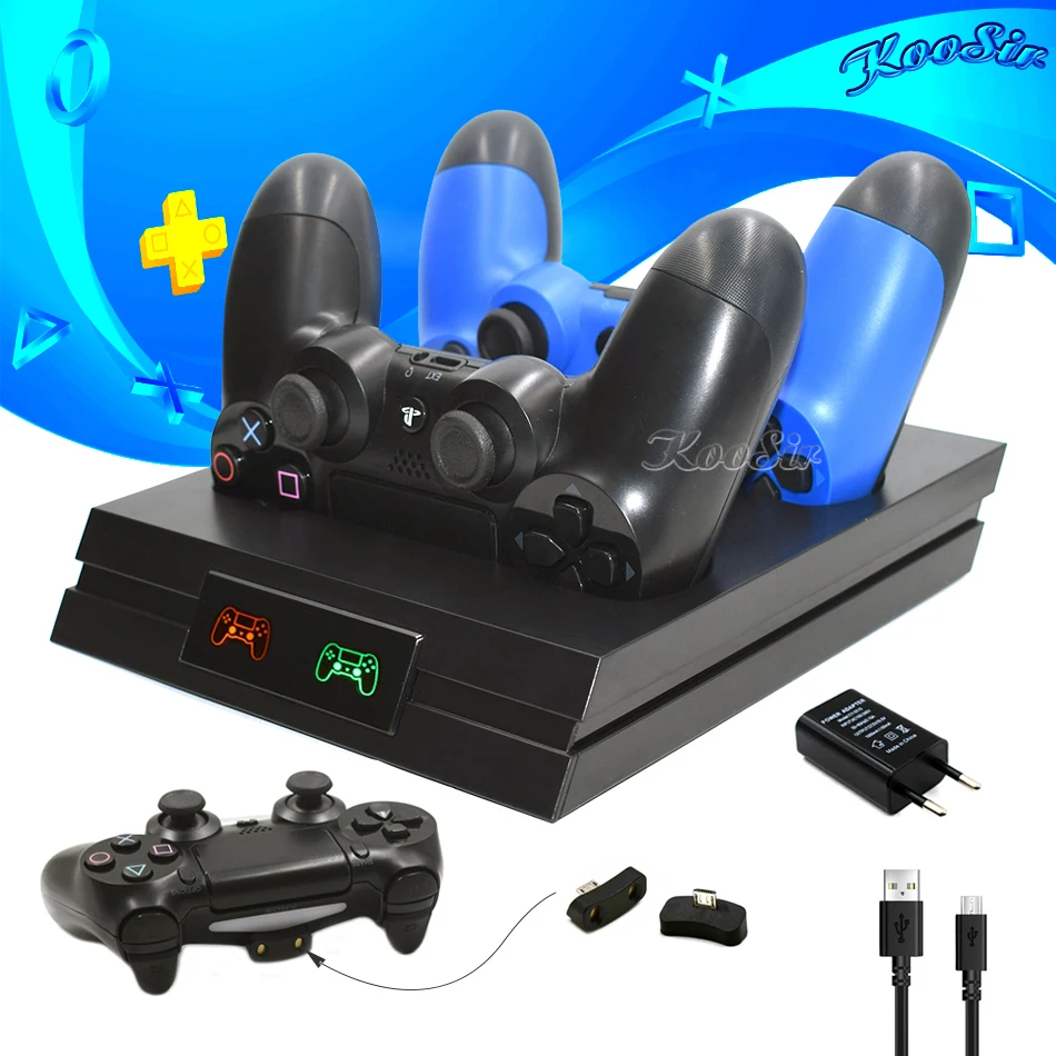 PS4 Pro Slim PS4 контроллер PS 4 аксессуары геймпад зарядное устройство беспроводной джойстик зарядная док-станция для sony Dualshock 4