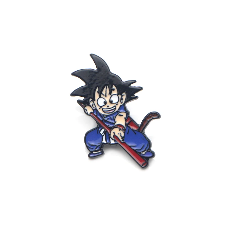 P3221 Dongmanli Dragon Ball металлическая эмалированная булавка для рюкзака/сумки/джинсовой одежды значок на лацкане булавка брошь бижутерия 1 шт