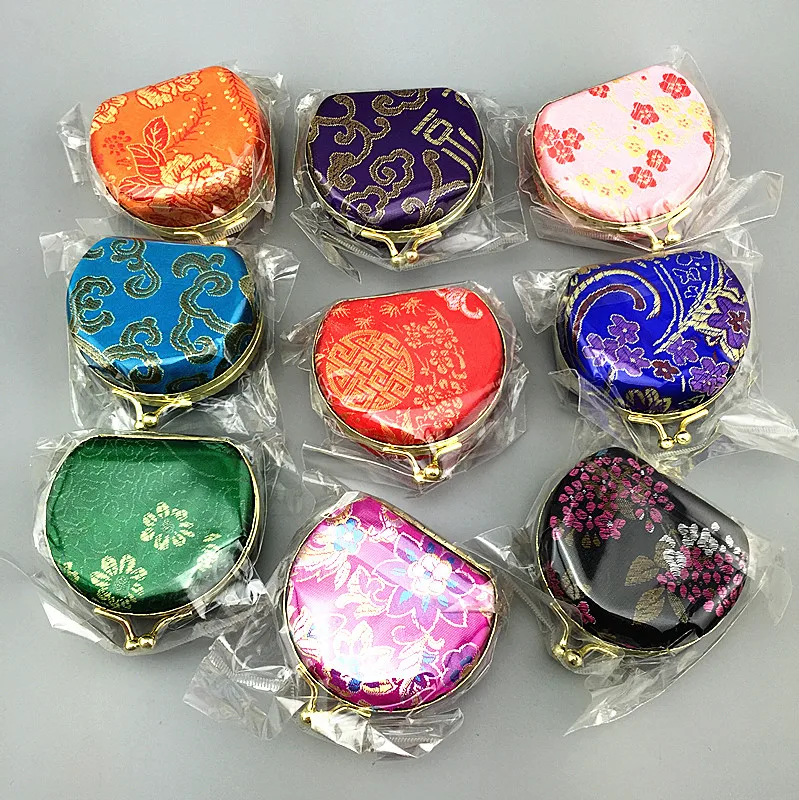 Портативный маленький дорожный набор ювелирных украшений упаковочные коробки