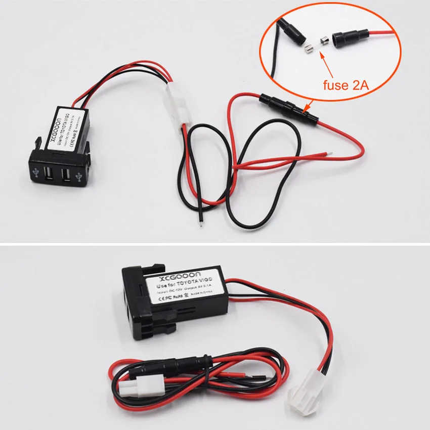 Специальное зарядное устройство XCGaoon 5 в 2 1 А разъема USB адаптер для зарядки iPhone