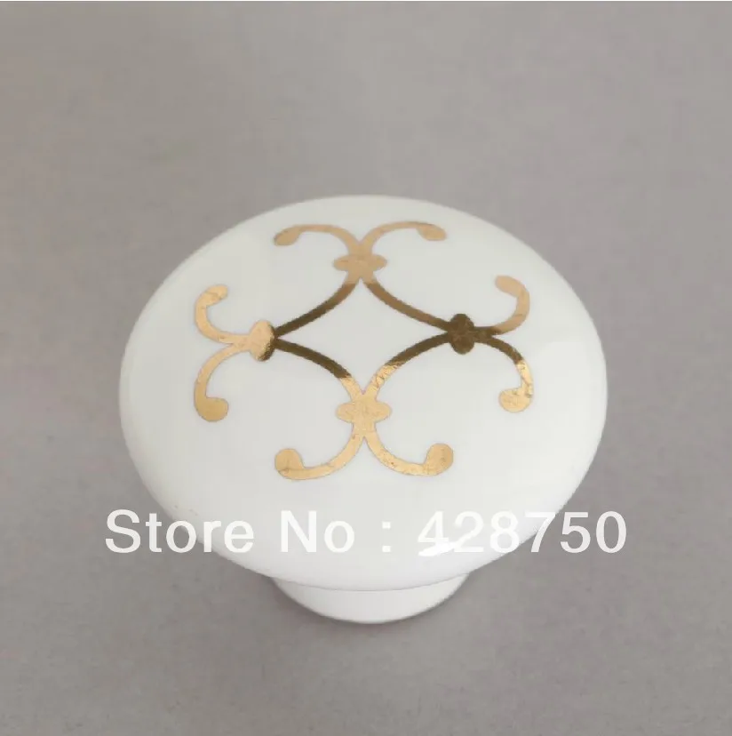 Белые керамические ручки 38 мм ручка дверца кухонного шкафа для спальни выдвижных