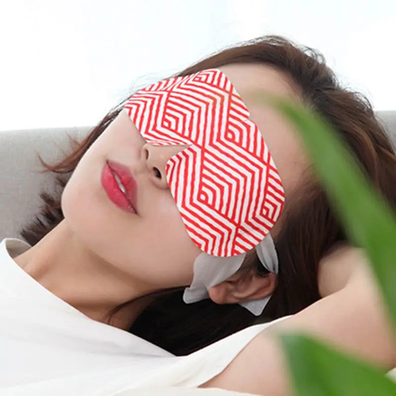 Маска для глаз Паровая САМОНАГРЕВАЮЩАЯСЯ расслабляющая усталость уставшие