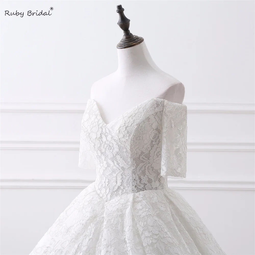 Свадебное платье с открытой спиной Ruby Vestido De Noiva 2018 длинное кружевное винтажное