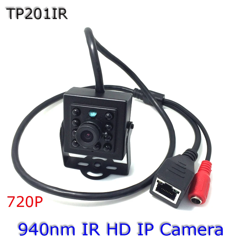 Мини камера HD 1 0 МП P2P 720p IR нм IP ночного видения IP55 видеонаблюдения для