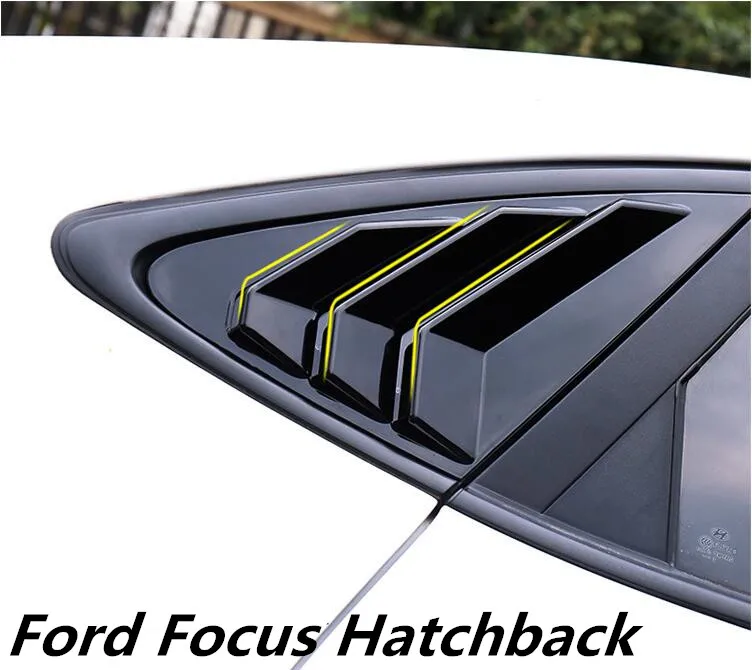 2 шт. ABS дверь окна жалюзи Рамка подоконник литья Накладка для Ford Focus Хэтчбек 2012 2013