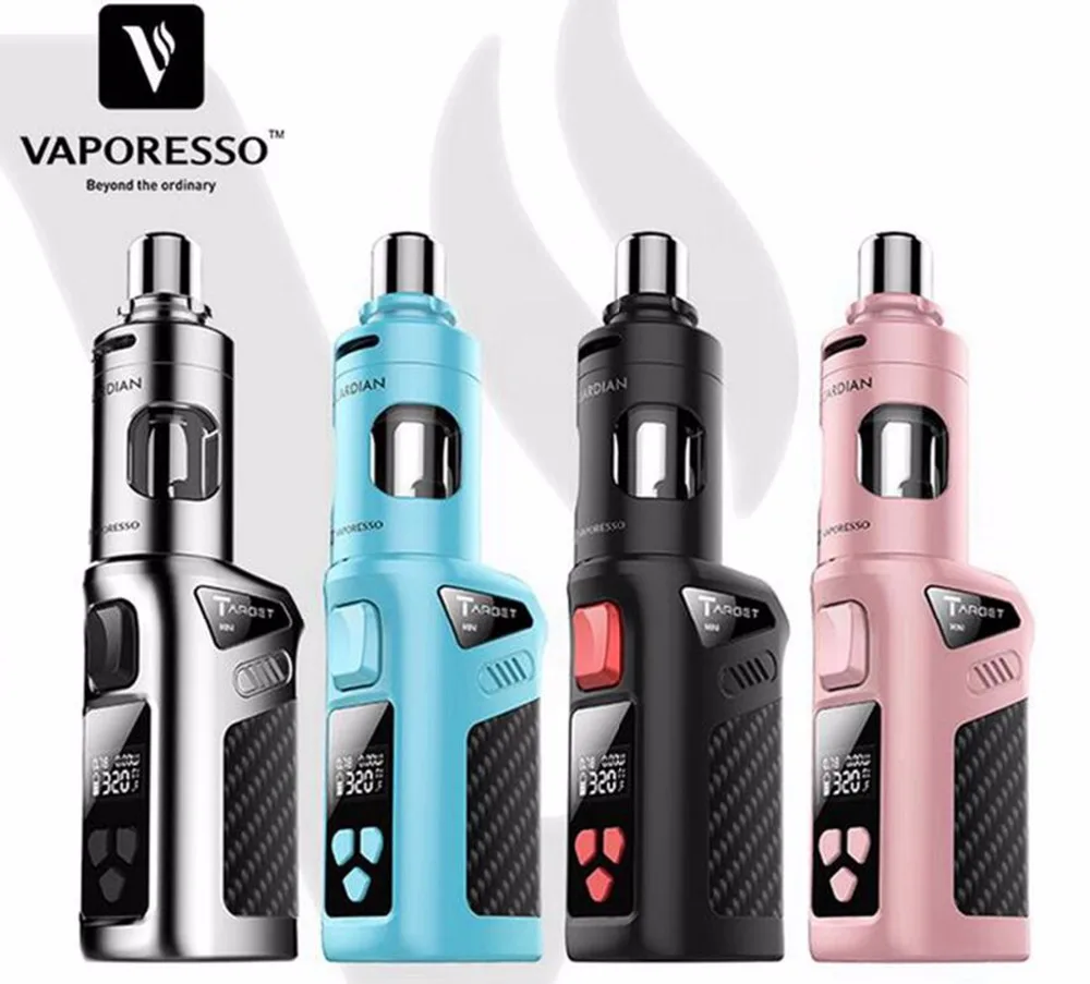 Оригинальный Vaporesso Target Mini Kit 40 Вт VW/VT 1400 мАч аккумулятор 2 мл резервуар Guardian