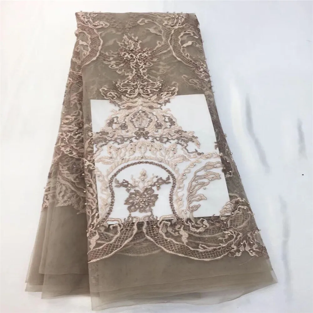 Последняя африканская французская кружевная ткань высокого качества