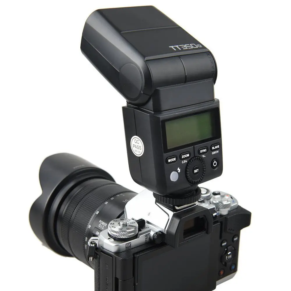 Godox Mini Speedlite TT350S TT350N TT350C TT350O Camera Flash TTL HSS for Olympus Mirrorless DSLR A7s A6000 A6500 Series | Электроника