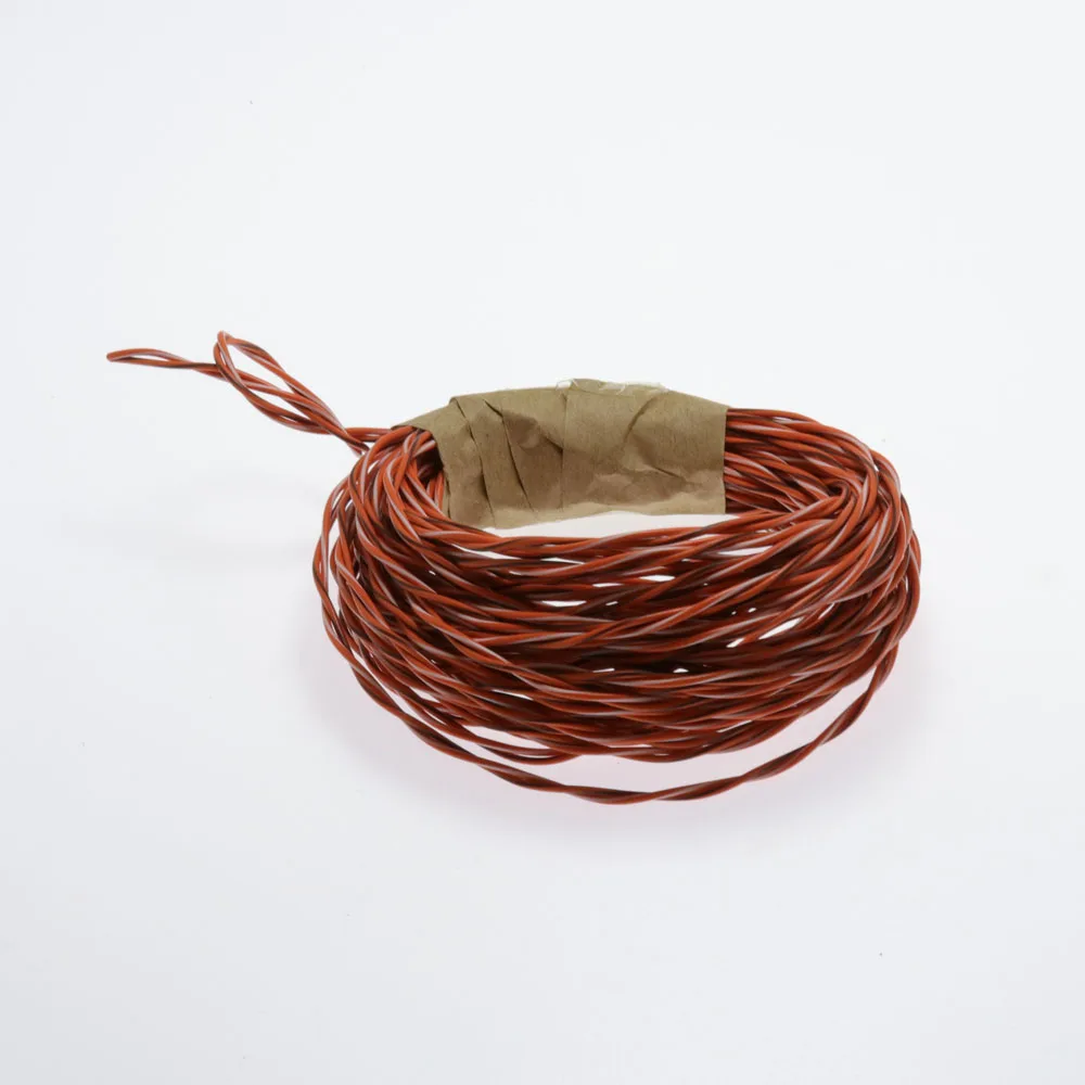 OrangBrownOrangWhite 10 метров витой Can-bus 22awg ПВХ электронный провод электронный кабель для автомобиля ECU ремонт провода VW, Audi, Skoda Golf, Passat - Цвет: OrangBrownOrangWhite
