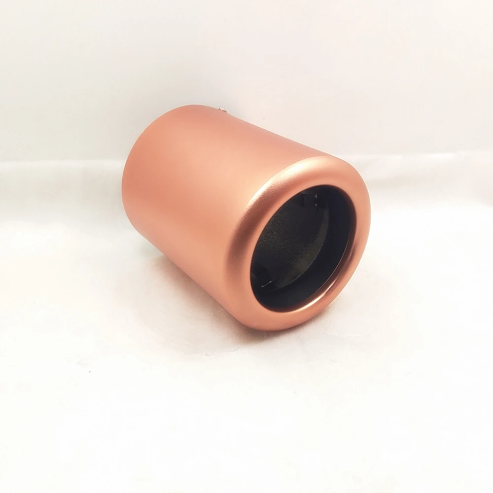 Autonly Car A Pair Chrome Exhaust Dual Tail Pipe Muffler Tip 100MM Orange Aluminium Alloy For Kuga Mazda atz CX-4 / CX-5 | Автомобили и